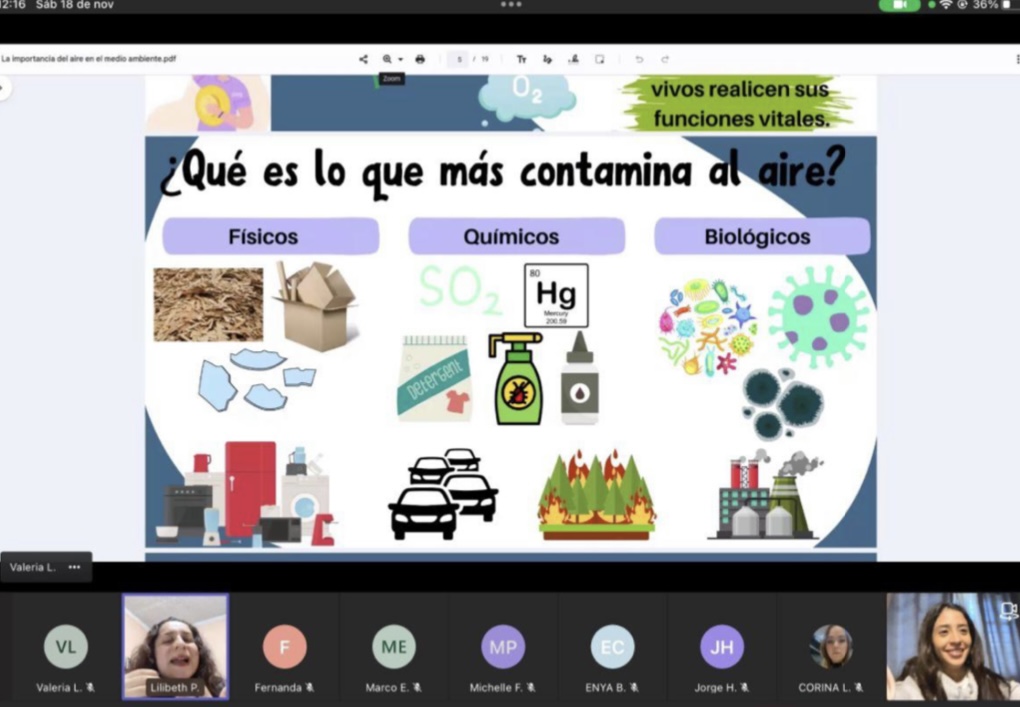 6. La importancia del aire en el medio ambiente - noviembre